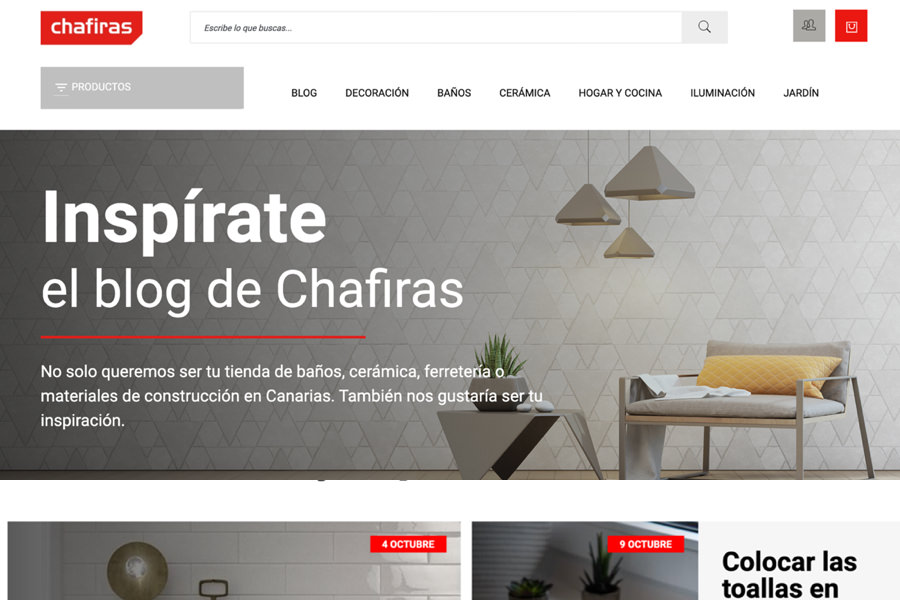 Chafiras, cliente Grupo Raíz Digital