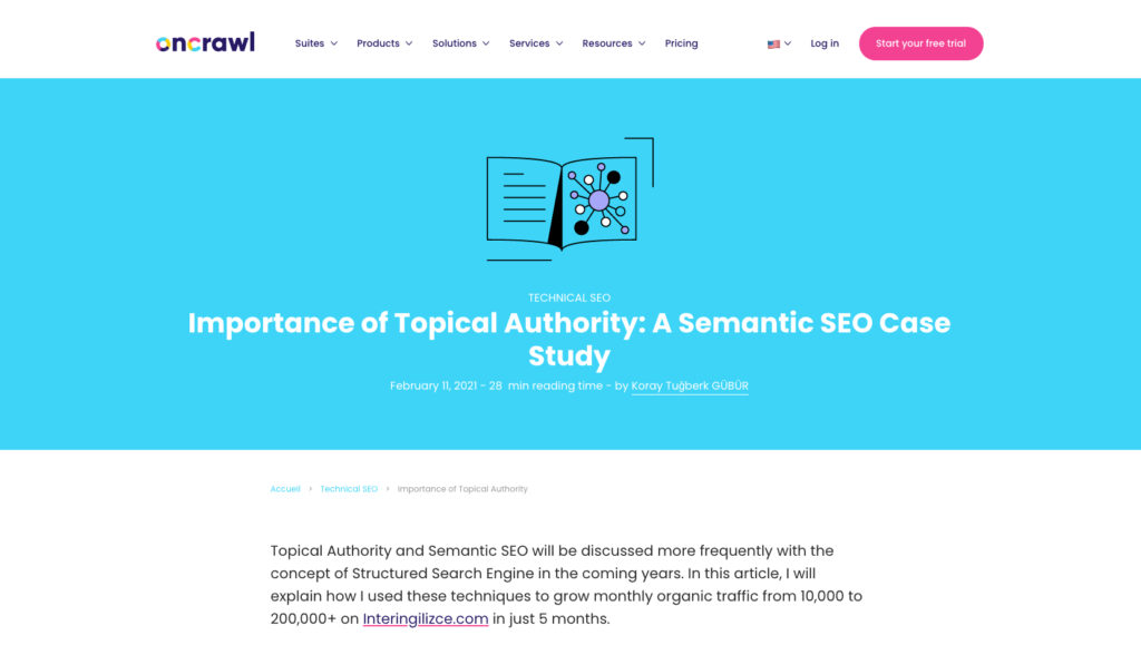 Importance of Topical Authority, Coverage, and Contextual Hierarchy for SEO